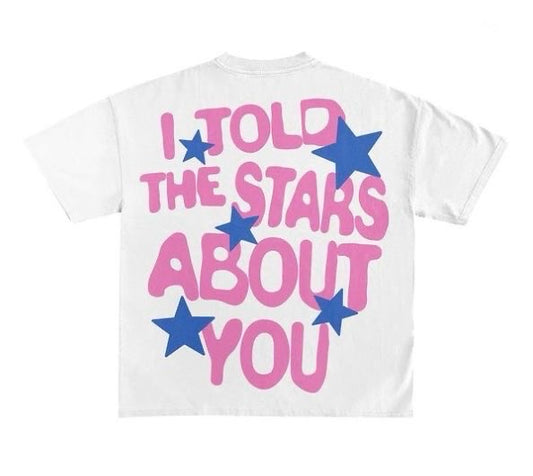 I told the stars about us